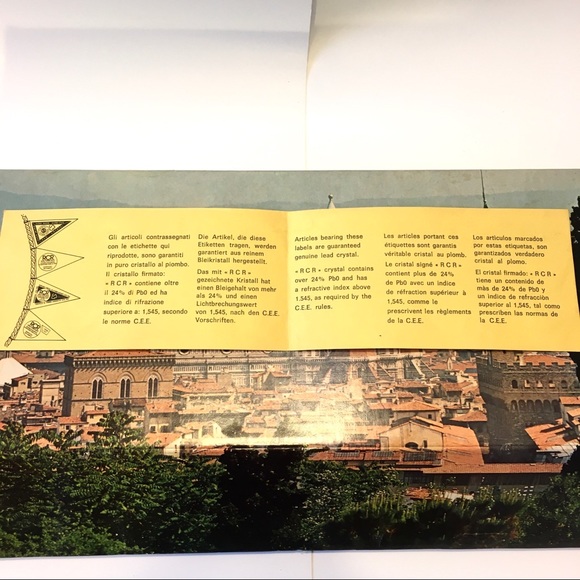 Royal Crystal Rock Drink Glasses 6 Crystal Glasses - Picture 4 of 8